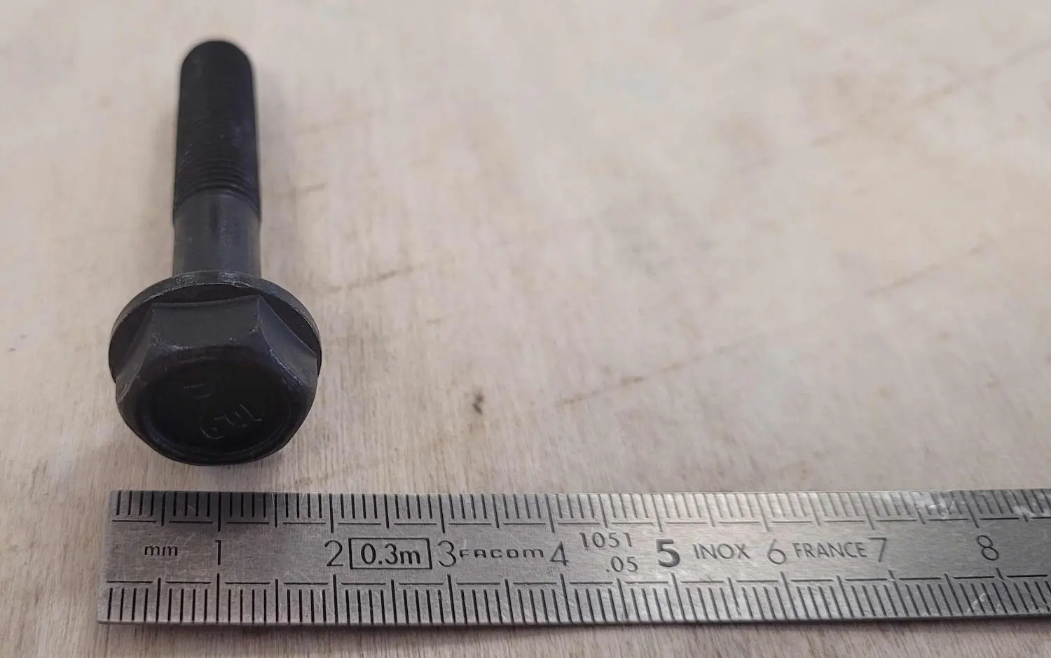 SCHEPPACH - Vis Hexagonale Pour Lame De Tondeuse 24G 3/16 7/32 SW16 – Image 2