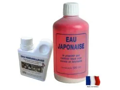 HMB-BDA EAU JAPONAISE Popote Qui Rénove Tous Vos Vernis Et Bronzes - 125ml Ou 500 Ml