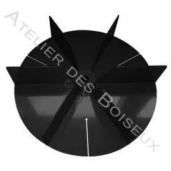 SCHEPPACH - Turbine En Acier Dia. 275 Mm Pour Aspirateur à Copeaux Kity, Scheppach, Woodster, Zipper