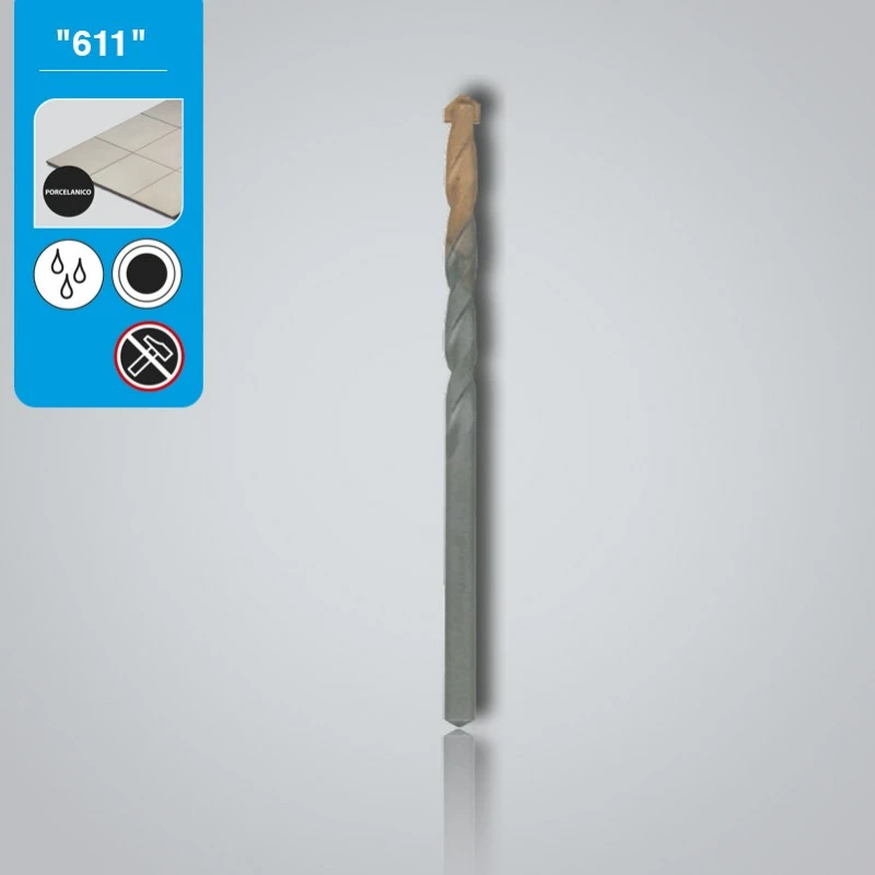 LEMAN - Foret Cylindrique Carrelage (Ă 4, 5, 6, 8, 10 Mm) â Image 2