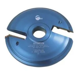LEMAN - Porte-outils Plate-bande Multi-profils Al. 30mm Ø 160mm (Différents Profils Disponibles)