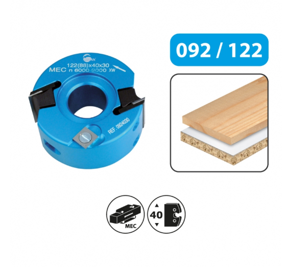 LEMAN - P.O.à Profiler/moulurer ø68 X H40 X AL20 | ø78 X H40 X AL30 – Image 2