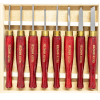 HOLZMANN - HM8TLG Coffret De 8 Outils De Tournage Acier HSS