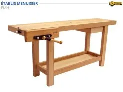 ETABLIS FRANCOIS ÉTABLIS FRANÇOIS - EMH Etablis Menuisier Avec Presse Avant Horizontale PH28