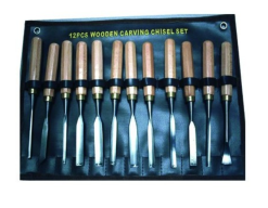 HOLZPROFI - Assortiement De 12 Outils De Sculpture