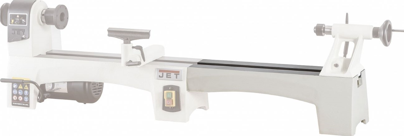 JET - Rallonge De Banc En Fonte 500 Mm Pour Tours Ă Bois Jet JWL1015 Et JWL1015VS â Image 2