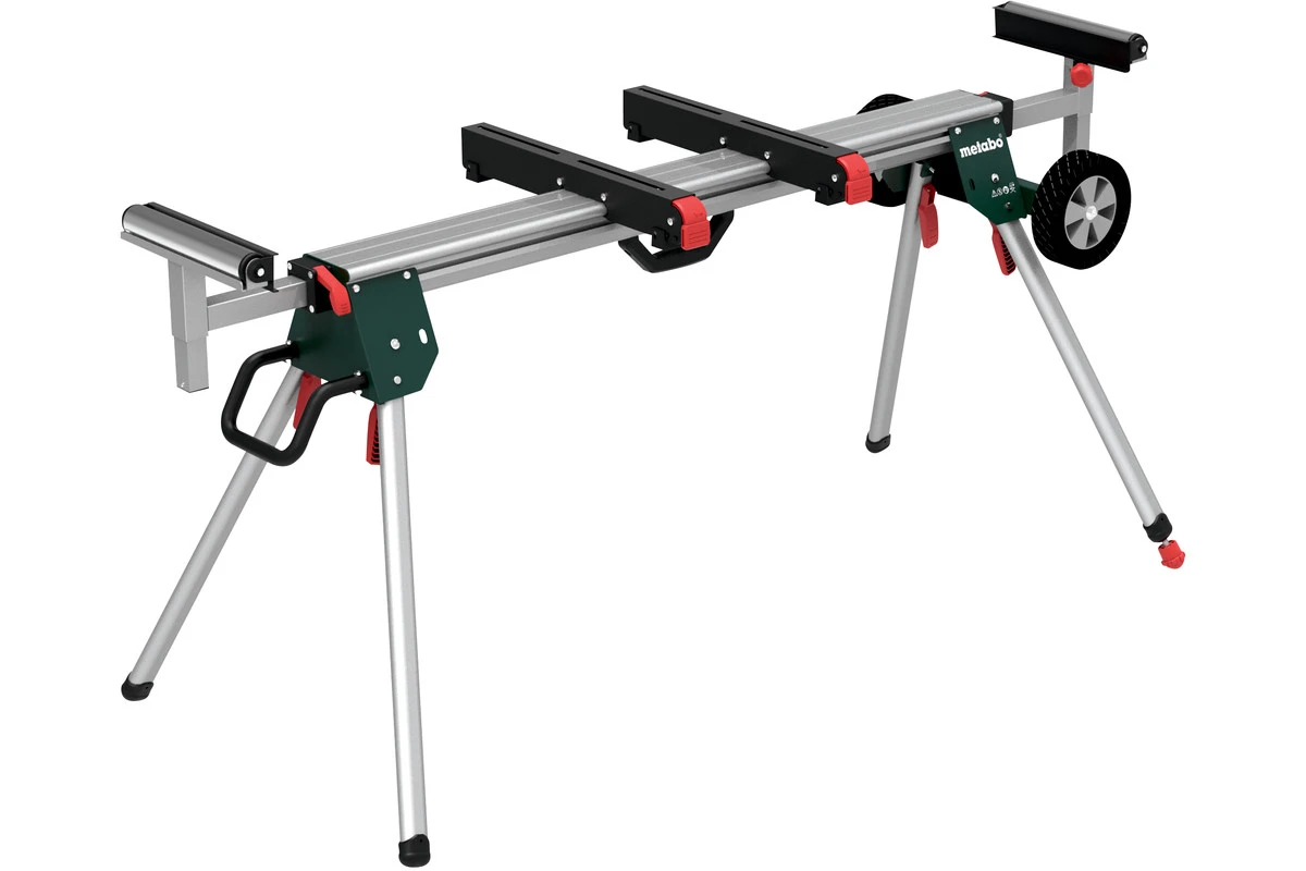 METABO - KSU 401 - Socle Pour Scies Ă Onglet - Longueur Utile 168-400 Cm - Charge Maximale 250 Kg