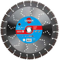 LEMAN - 740 - Disque Diamant Segments Béton Armé, Granit (différents Diamètre Disponibles)