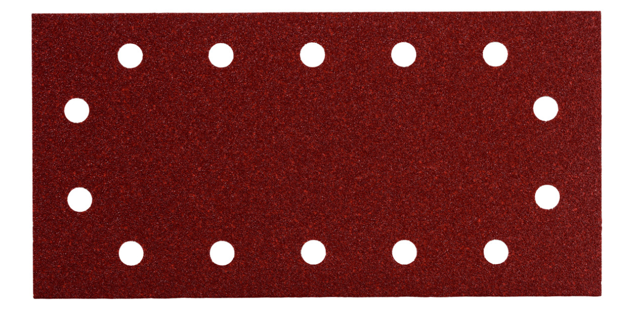 METABO - 10 Feuilles Abrasives Auto-agrippantes 115x230mm Gr80