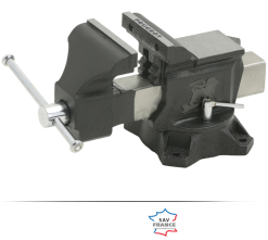 PEUGEOT - EBT200 Etau D'établi Pivotant En Fonte GS Et Acier 200 Mm