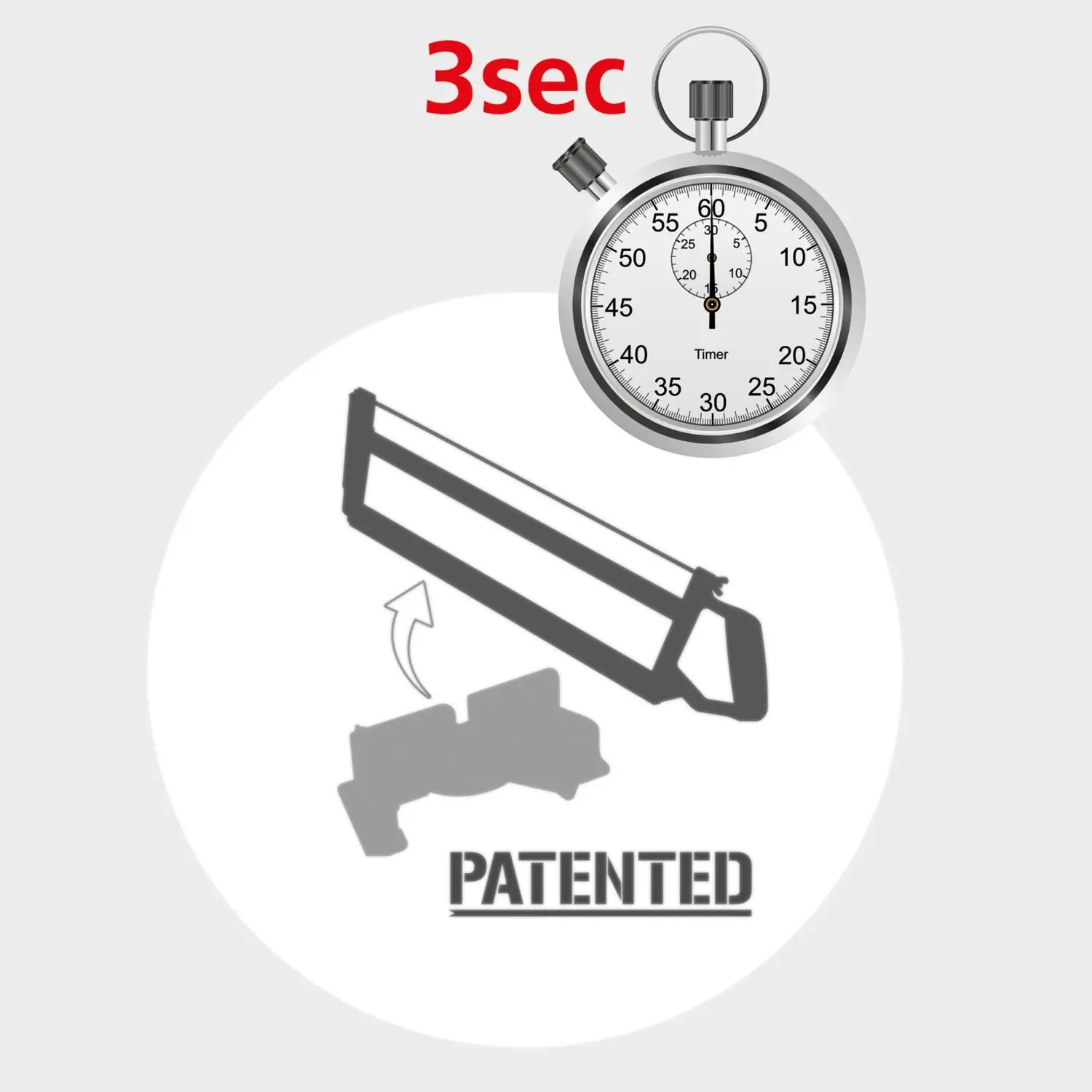 PEUGEOT -ENERGYSAW-550 Scie à Onglet Manuelle 3 Sec - 550mm Avec Embase Bois MDF Et Table ABS – Image 4