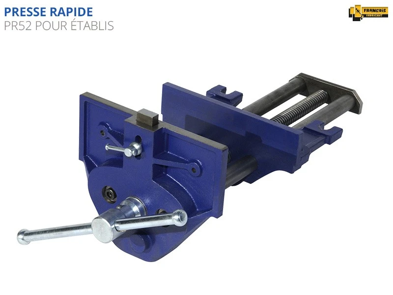 ETABLIS FRANCOIS - ESC Etablis Sculpteur / Luthier Avec Presse Avant à Serrage Rapide PR52 (presse Avec Système De Débrayage Rapide Et Automatique) – Image 2
