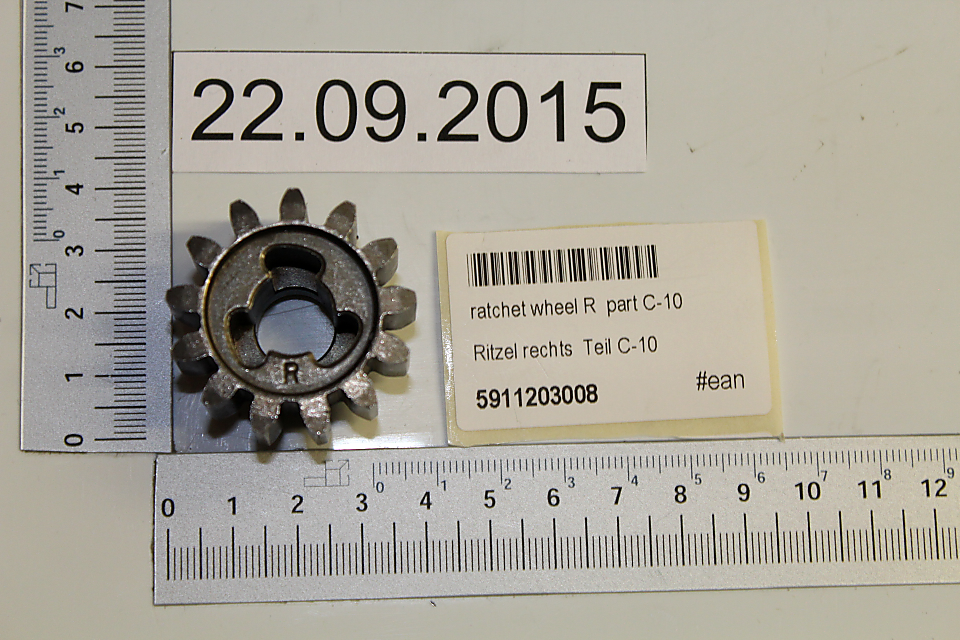 SCHEPPACH - Pignon Droit Pour Tondeuse Ă Gazon MS173-51E, MS750-51 Et MS196-51E