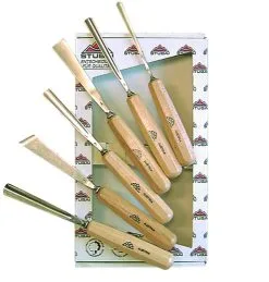 STUBAI - Coffret De Couteaux à Sculpter - 6 Pièces