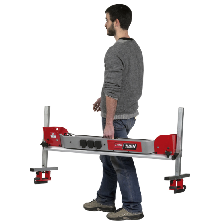 FEMI - 360 MULTY - Établi Universel Pliable En Aluminium - Poids Maximum De Charge : 120kg - 3 Hauteurs / 3 Branchements – Image 2