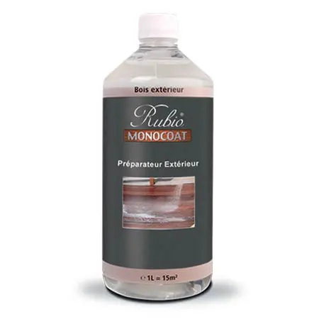 RUBIO MONOCOAT - Préparateur Extérieur - Dégriseur écologique (incolore)